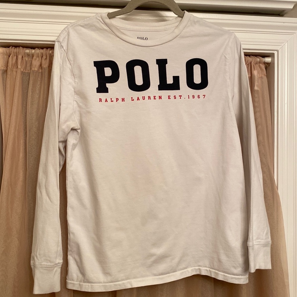 Polo Ralph Lauren Long Sleeve Tee Boys Large 14/16